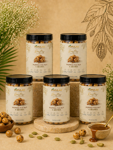 Roasties Makhana (Foxnut)  – Caramel