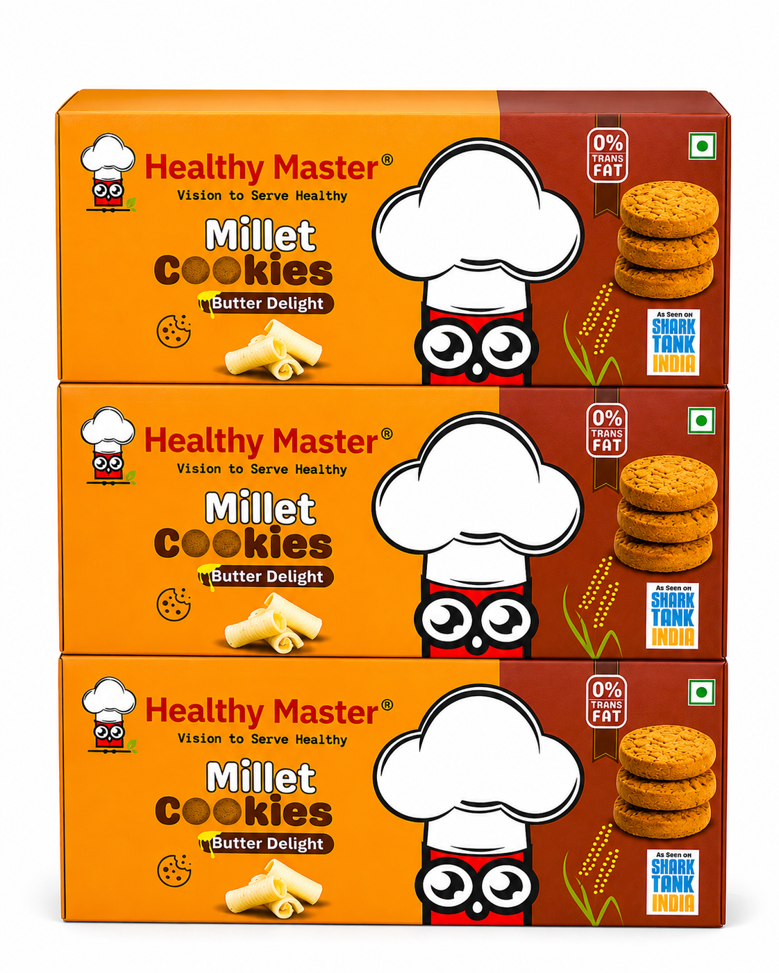 Butter Millet Cookies