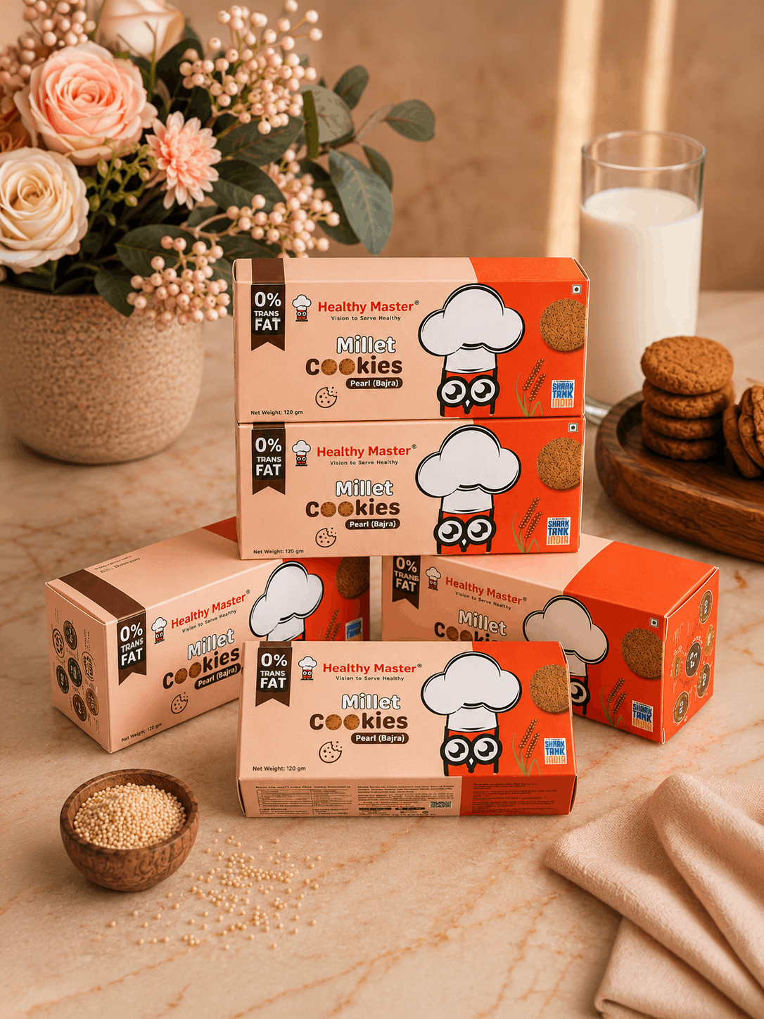Pearl (Bajra) Biscuits
