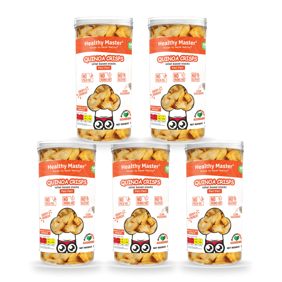 Quinoa Crisps Peri Peri
